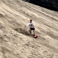 Sand Surfing