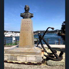 Admiral Perry's Arrival Memorial Stone Edited